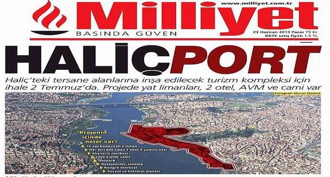 Haliçport - Haliç Yat Limanı ve Kompleksi Projesi 